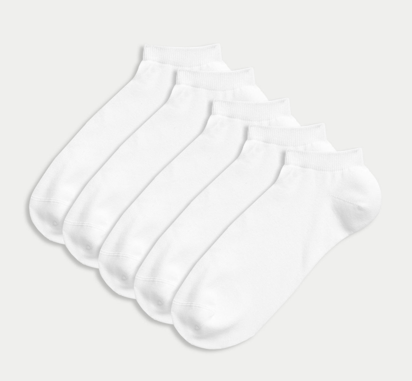 3 Pairs Mens Womens Trainer Liner Ankle Cotton Low Cut Sports Sock